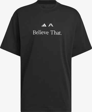 ADIDAS PERFORMANCE Performance shirt 'Anthony Edwards Believe' in Black: front