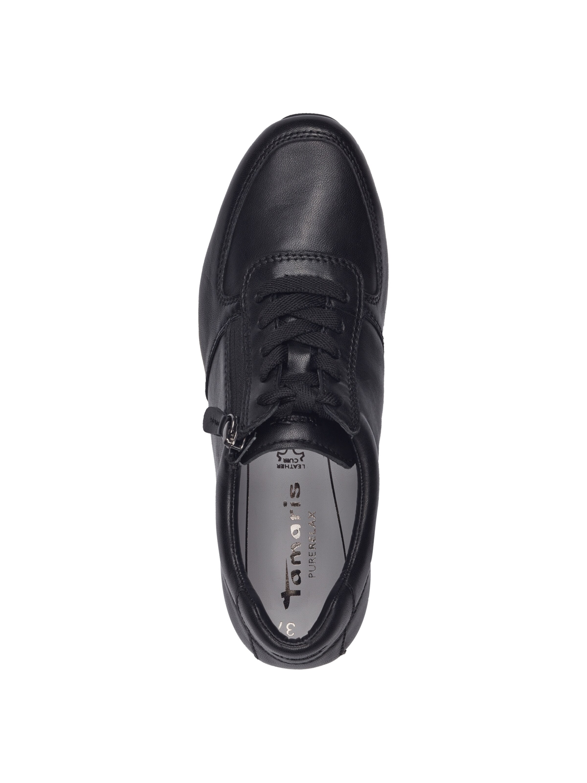 Tamaris Sneakers laag in Zwart