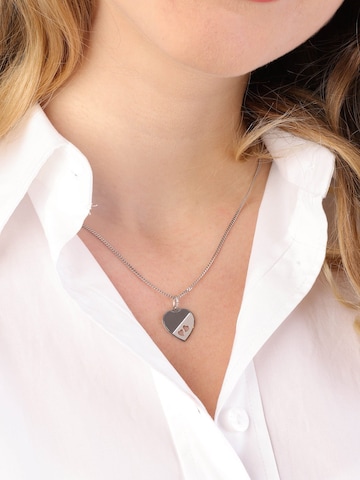 Pendentif Lucardi en argent : devant