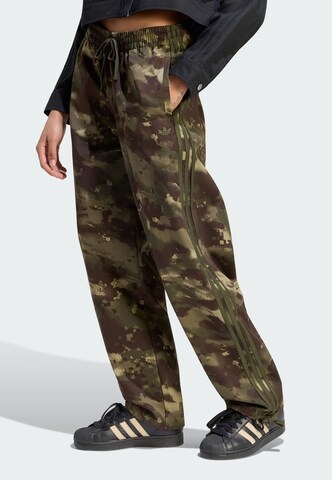 ADIDAS ORIGINALS Loose fit Trousers in Green: front