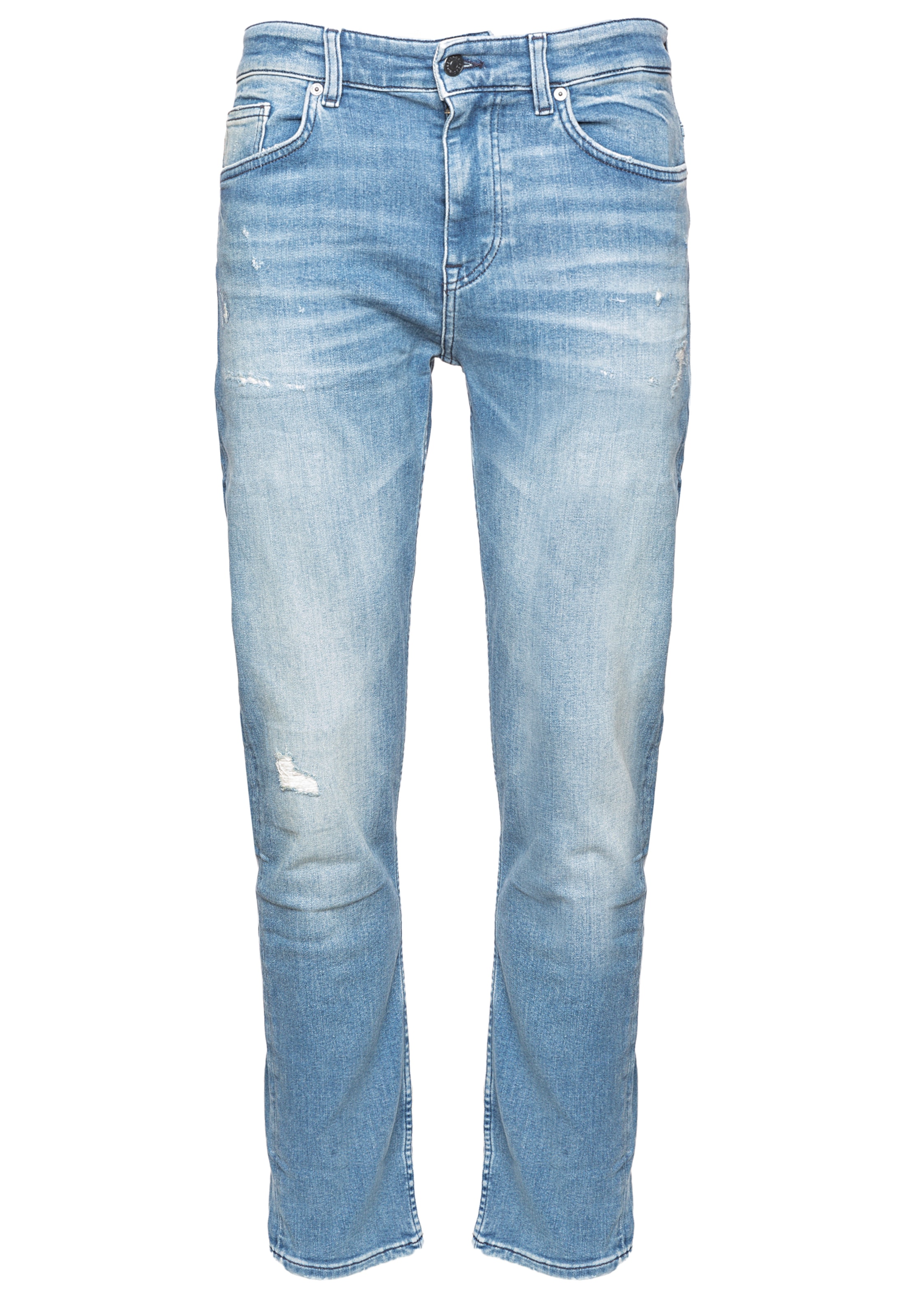 BOSS Slimfit Jeans 'Delaware' in Blau: Vorderseite