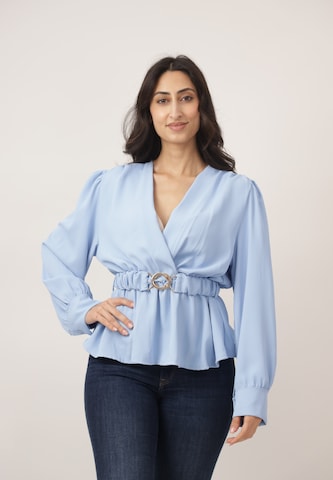 Camicia da donna di Elara in blu