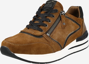 MUSTANG Sneakers in Brown: front