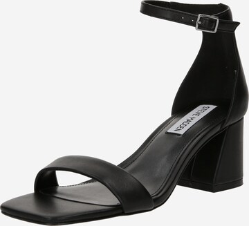 STEVE MADDEN Strap Sandals 'Epix' in Black: front