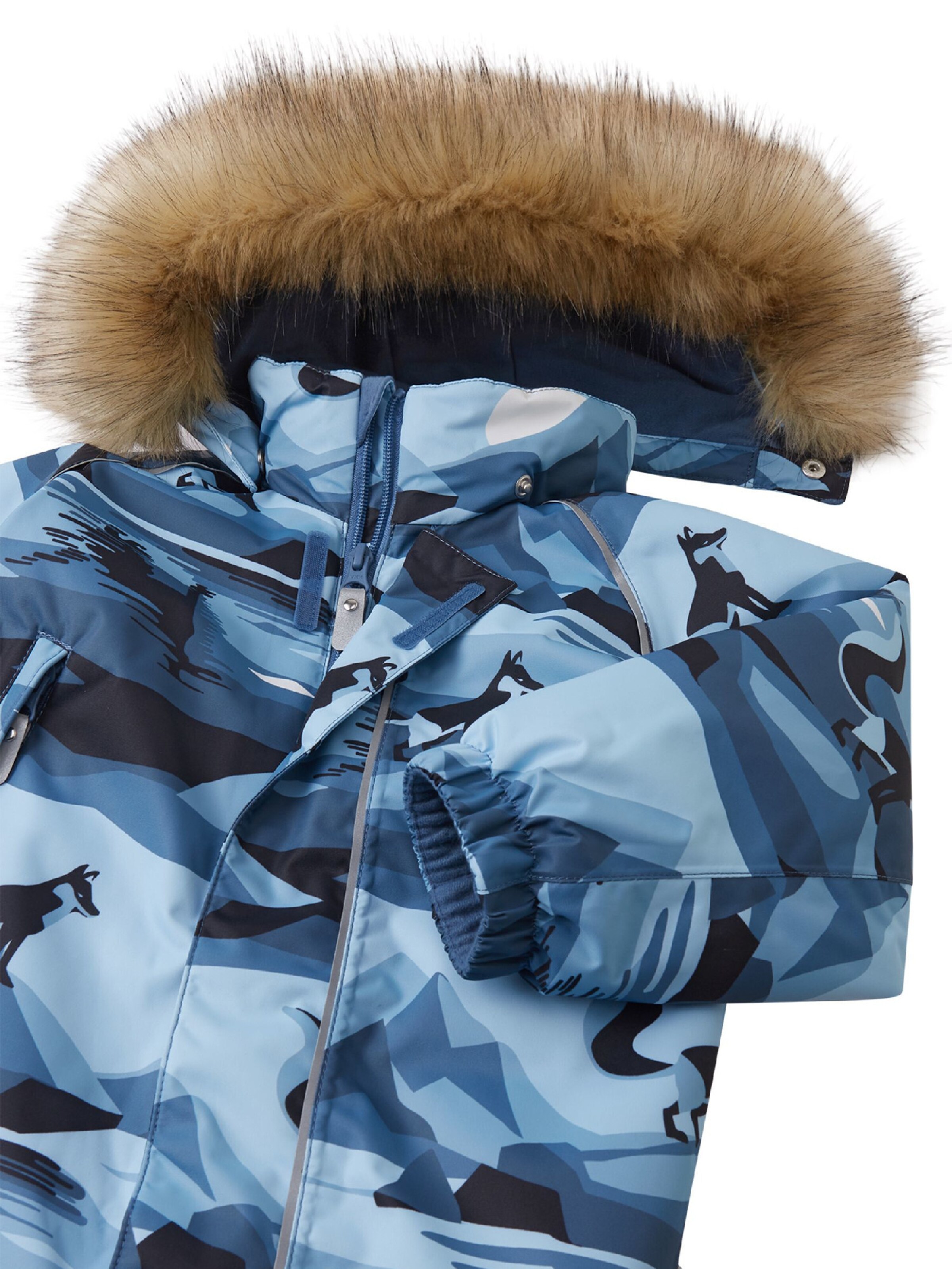 Reima Functioneel pak 'Lappi' in Blauw