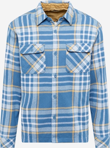 Hurley Λειτουργικό πουκάμισο 'SANTA CRUZ' σε μπλε: μπροστά