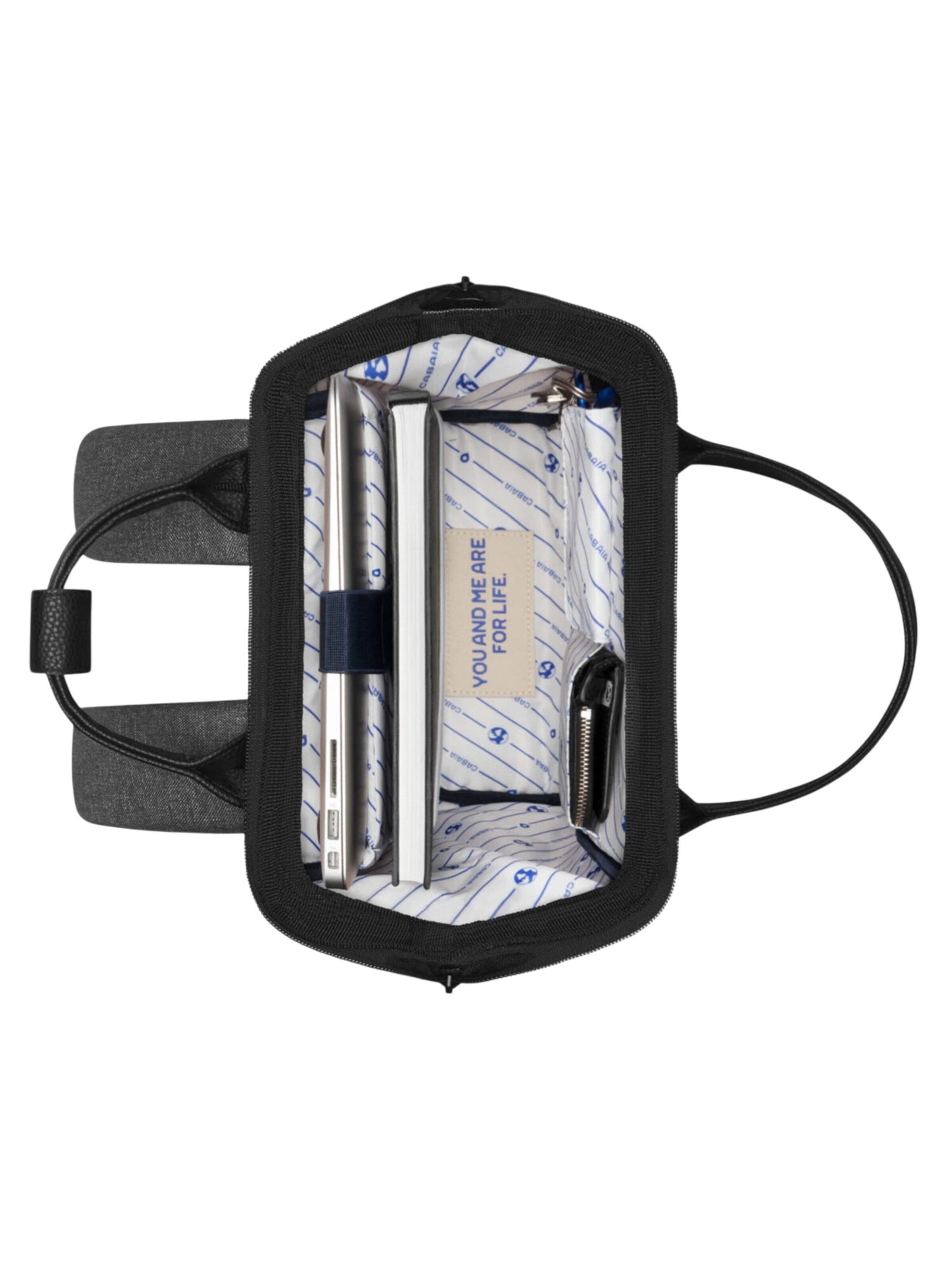 Cabaia Rucksack 'Luxembourg S'‌‌‌‌‌‌‌ in Grau