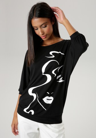 Aniston SELECTED Shirt in Schwarz