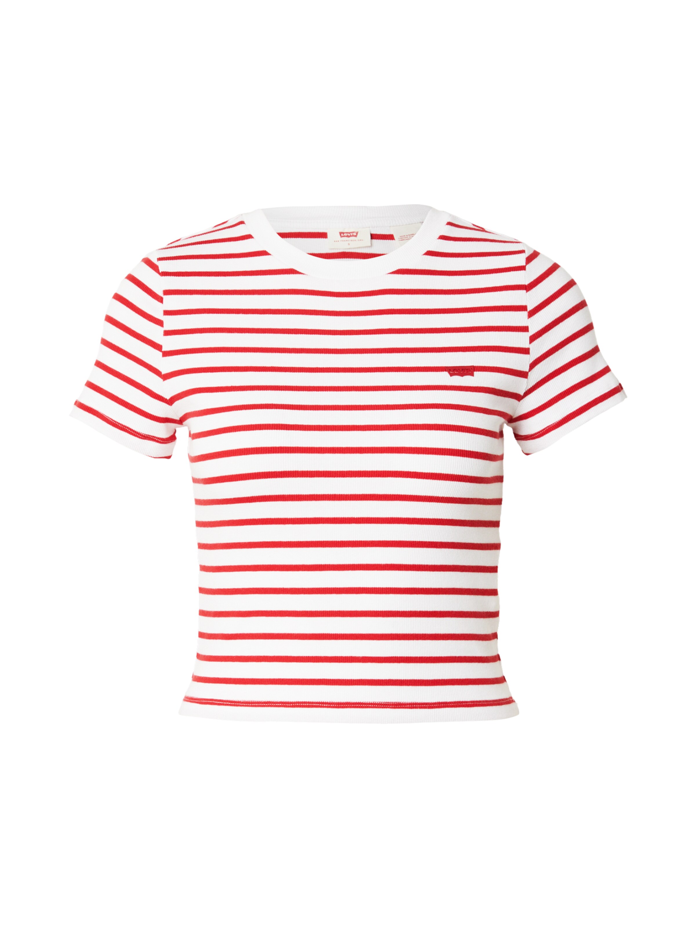 T-shirt LEVI'S ® en blanc : devant