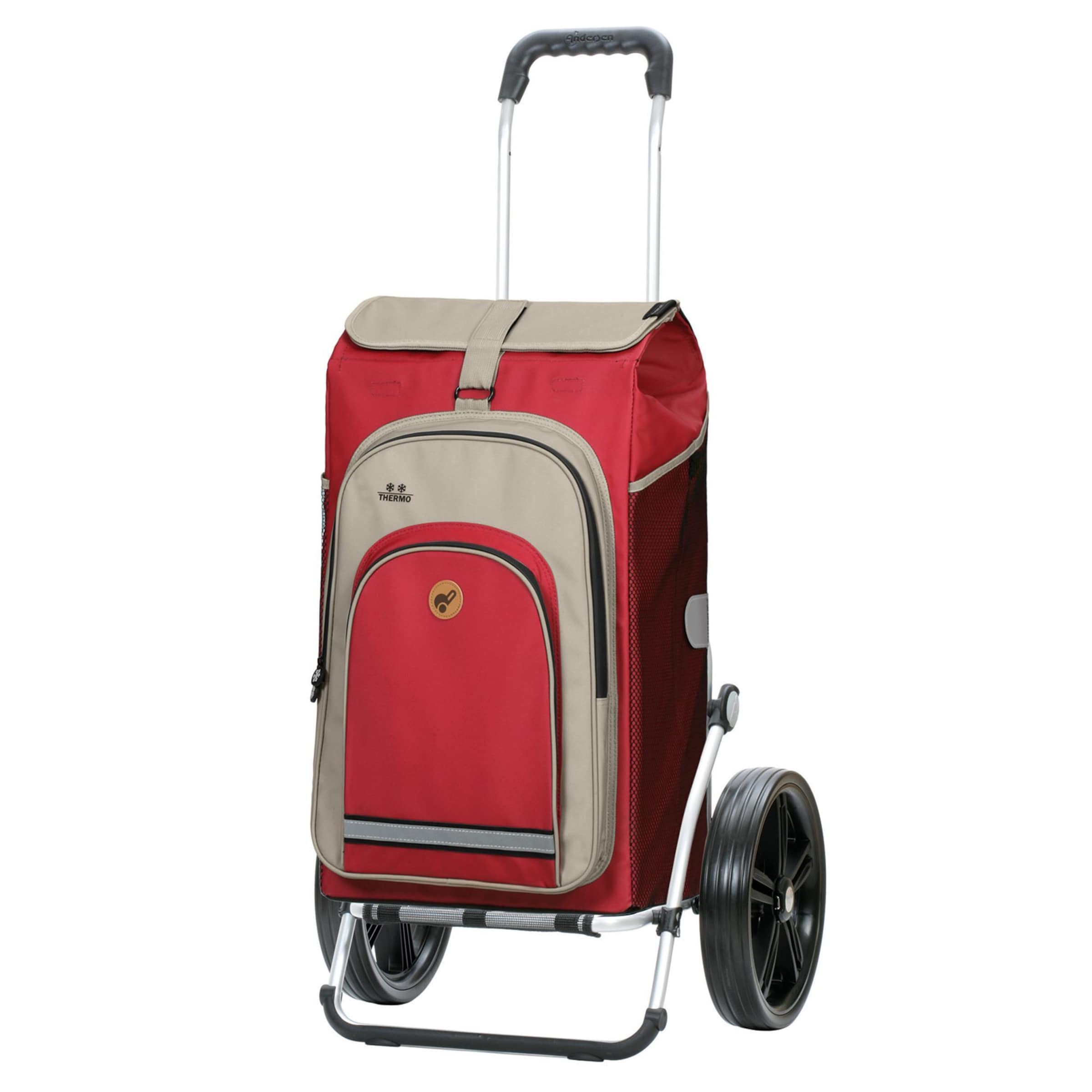 Andersen Shopper Einkaufstrolley 'Royal  Hydro 2.0' in Rot: Vorderseite
