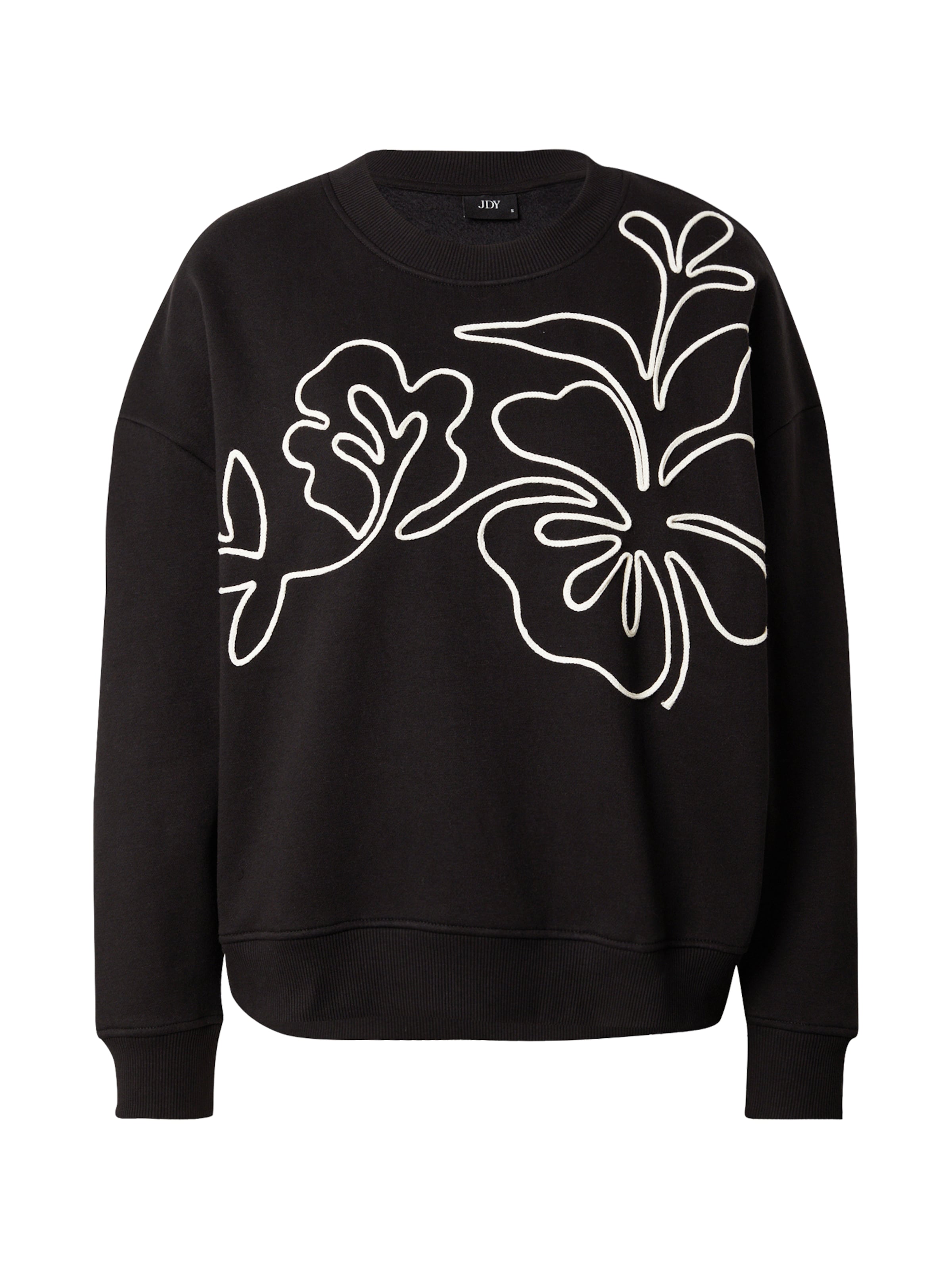 juoda JDY Megztinis be užsegimo 'JDYCanoa': priekis