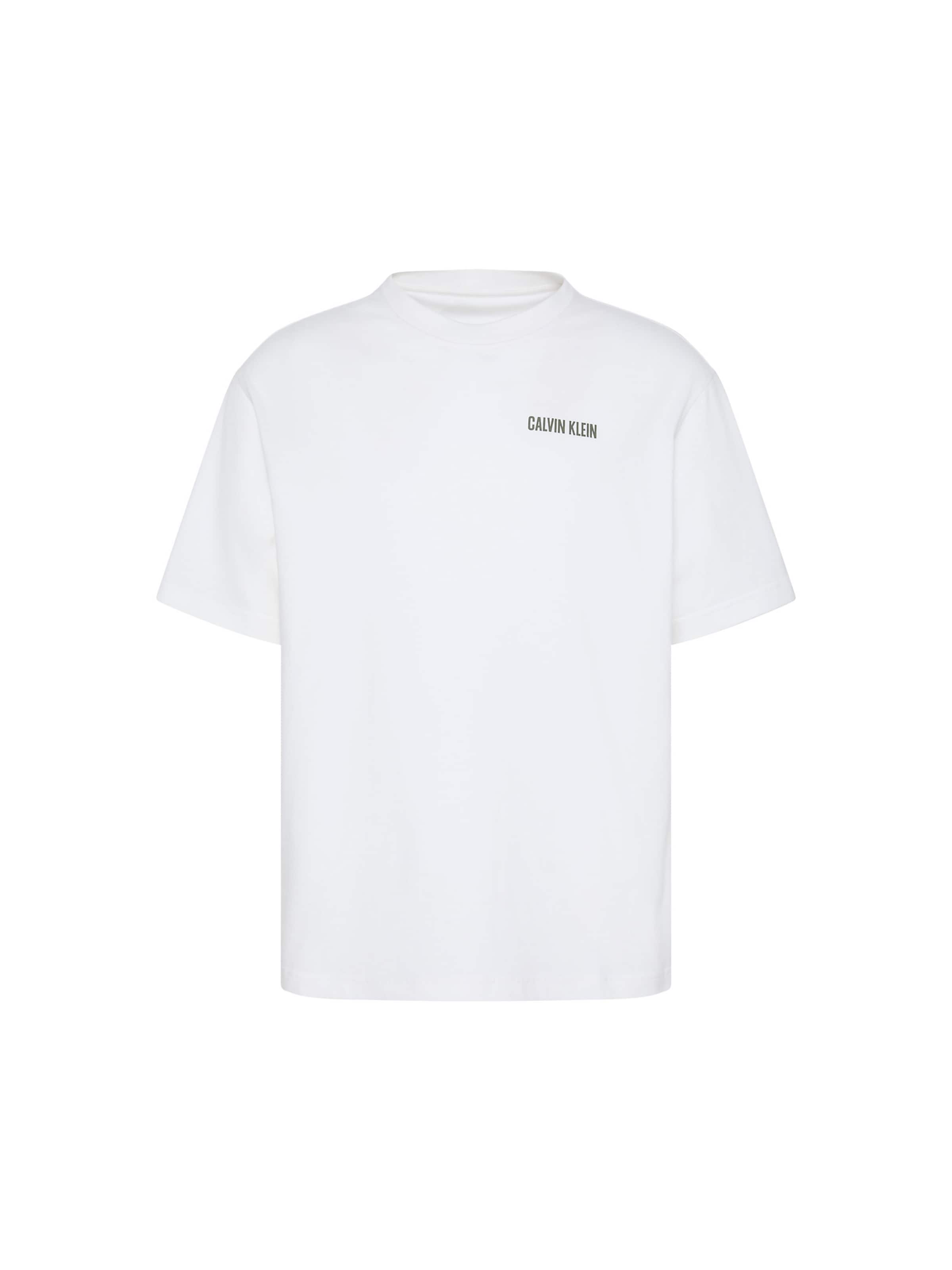Calvin Klein Jeans Shirt in White: front