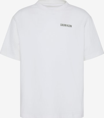 Calvin Klein Jeans Shirt in Wit: voorkant