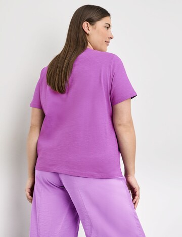 T-shirt SAMOON en violet