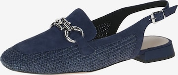 Escarpins à bride arrière CAPRICE en bleu : devant