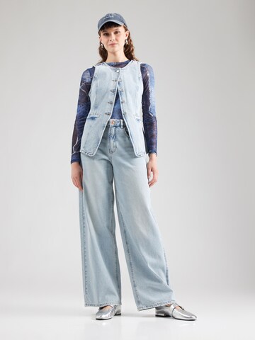 Tally Weijl Wide leg Τζιν σε μπλε