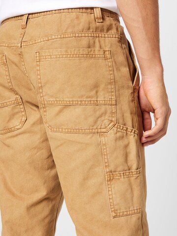 Cotton On جينز واسع سراويل الحمولة بلون بيج