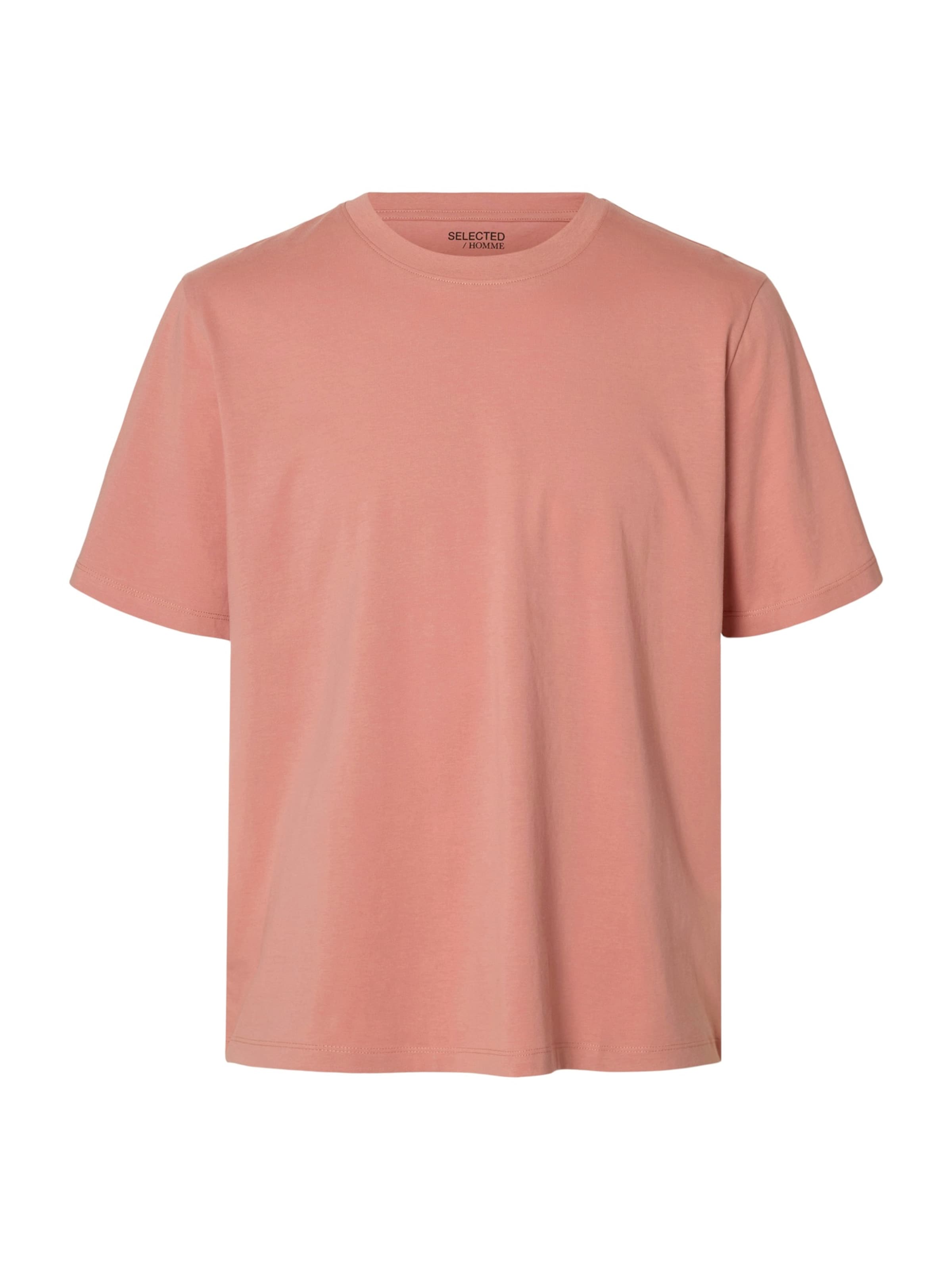 SELECTEDMajica 'SLHASPEN' - roza boja: prednji dio