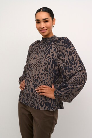 Kaffe Blouse 'Jemma' in Brown: front