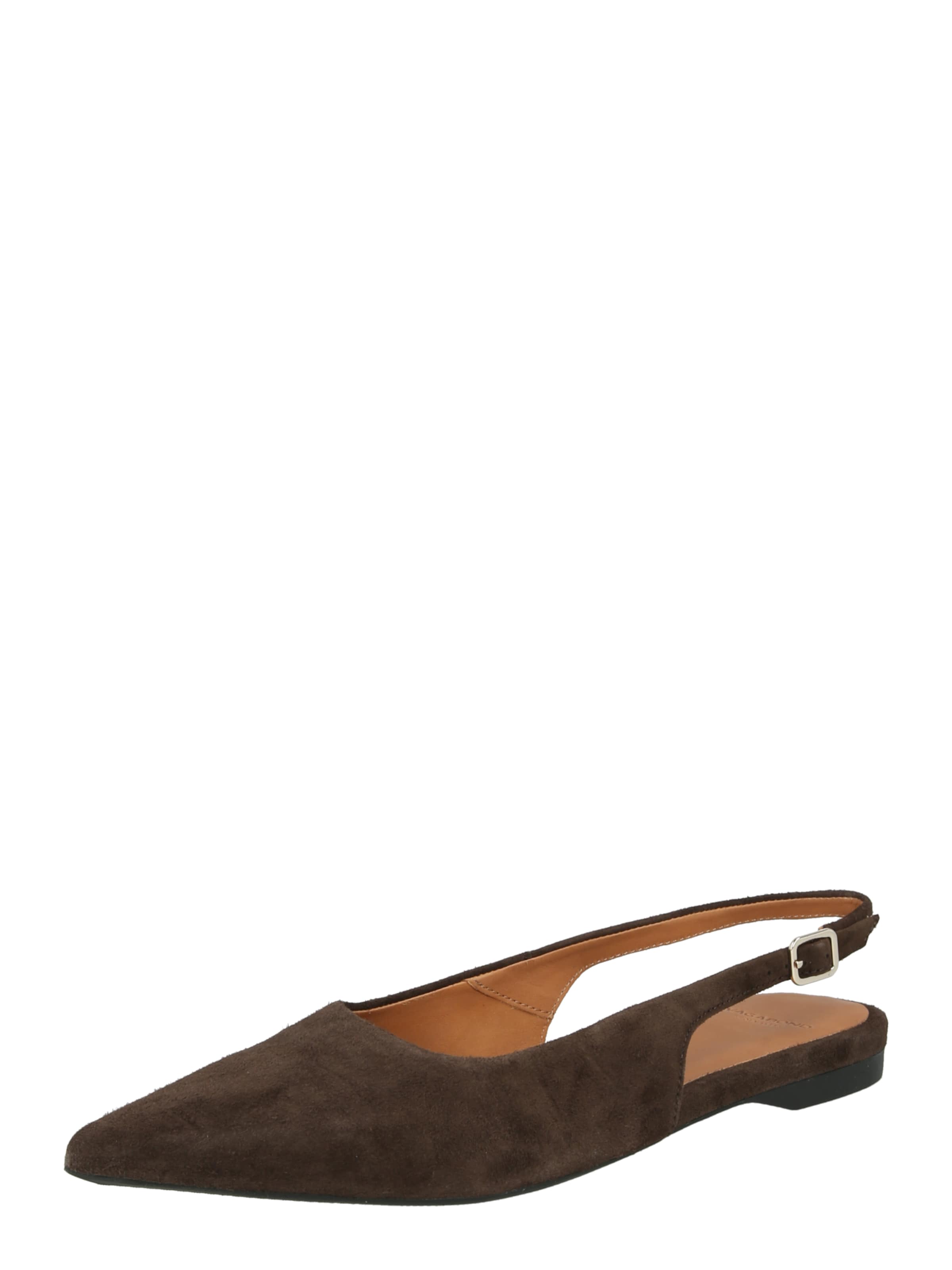 VAGABOND SHOEMAKERS Sabrina com tiras 'HERMINE' em chocolate, Vista do artigo