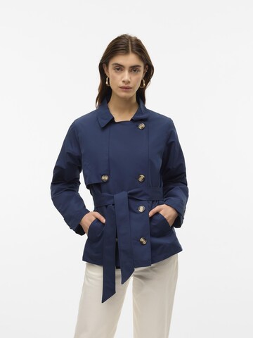 VERO MODA Tussenmantel 'VMZoa' in Blauw: voorkant