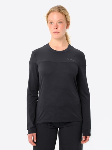 VAUDE Funktionsshirt 'Moab LS PRO' in Schwarz: Vorderseite