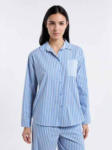 Camicia da notte 'Atlas' di ETAM in blu: frontale