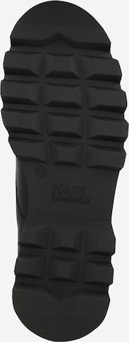 Bottines à lacets 'TERRA FIRMA' Karl Lagerfeld en noir