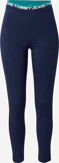 Tommy Jeans Leggings in dunkelblau / jade / rot / weiß, Produktansicht