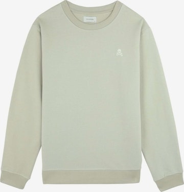 Sweat-shirt Scalpers en beige : devant