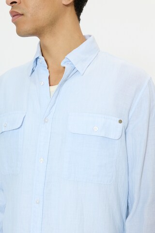 Matinique Regular fit Button Up Shirt 'Christaldo P Heritage' in Blue