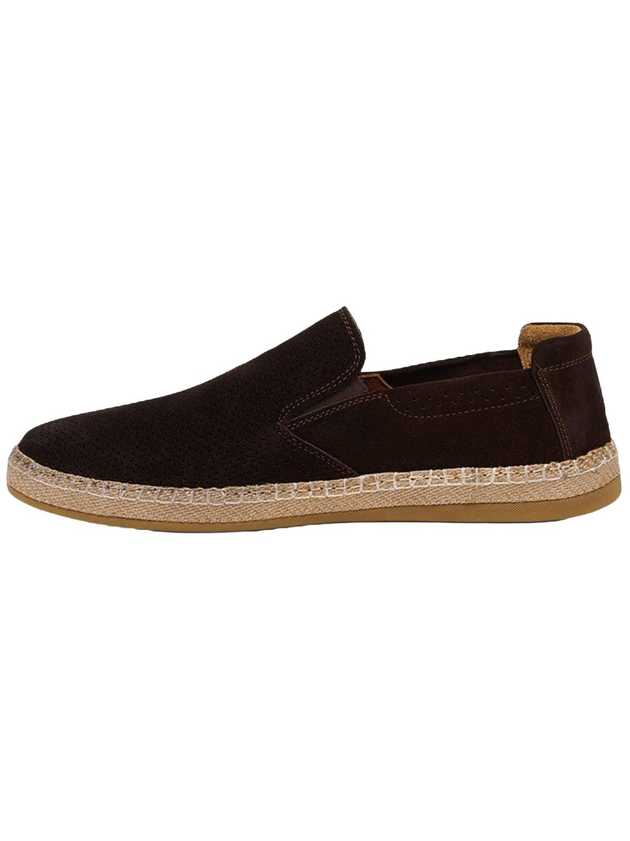 Desa Slip-ons in Brown: front