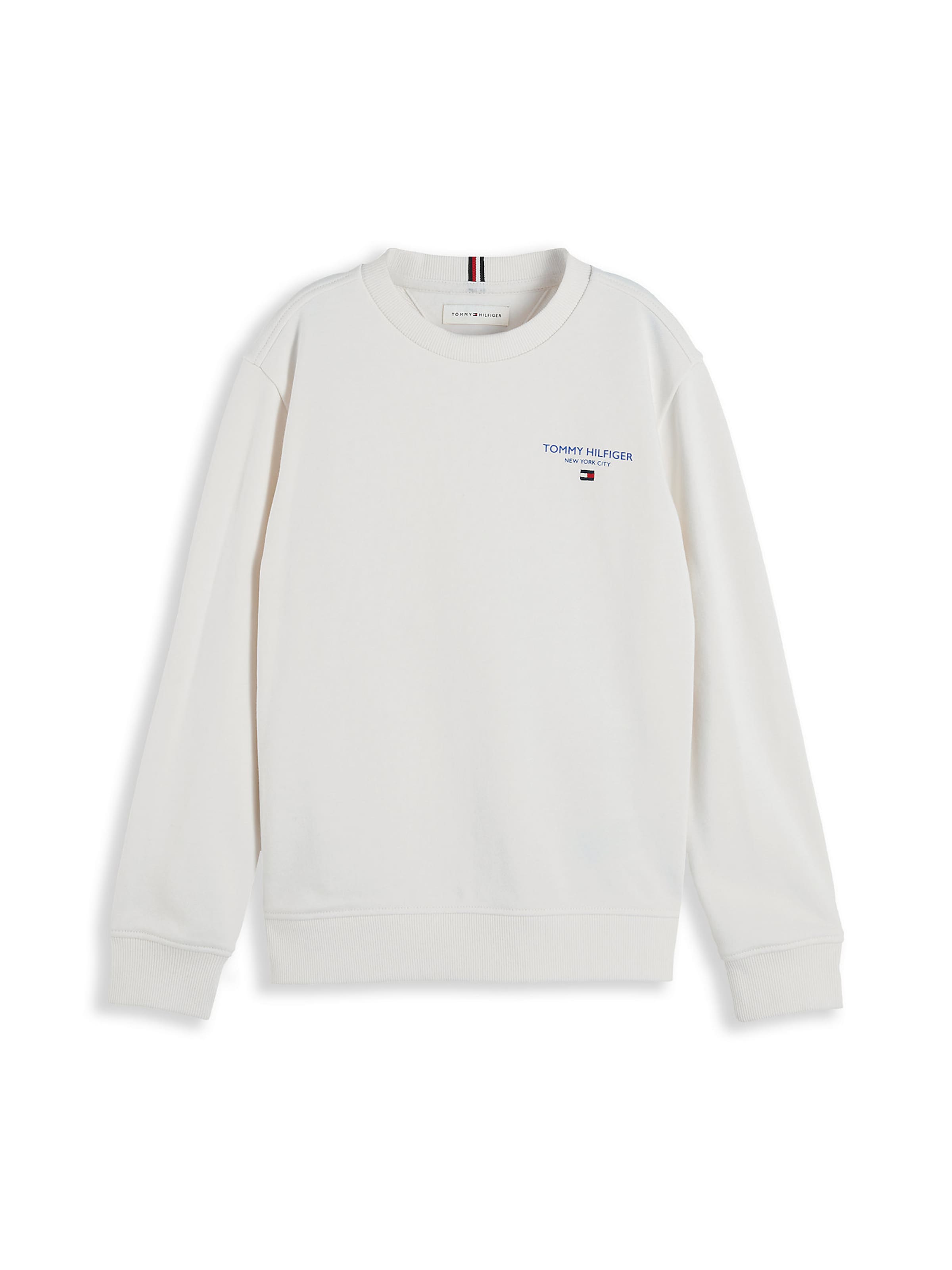 TOMMY HILFIGER Sweatshirt 'Essential' in 98 in Blue / Off white, Item view