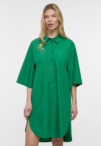 ETERNA Blousejurk in Groen: voorkant