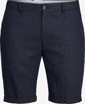 JACK & JONES Slimfit Chino kalhoty 'Ray' – modrá: přední strana