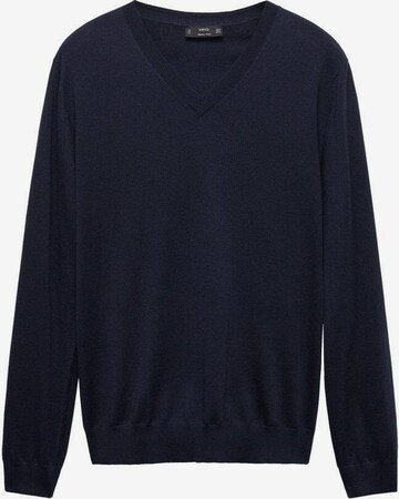 MANGO MAN Sweater in Blue: front