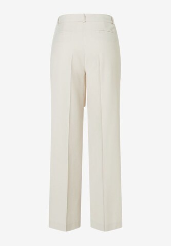 MORE & MORE - Pierna ancha Pantalón de pinzas en beige
