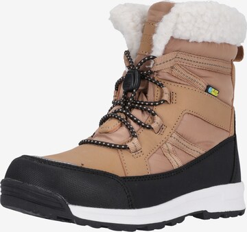 ZigZag Snow Boots 'Wranden' in Beige: front