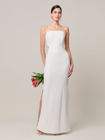 Willa Evening dress 'Marla' in White: front