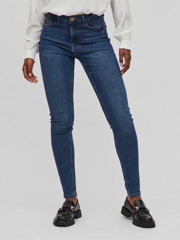 VILA Skinny Jeans in Blauw: voorkant