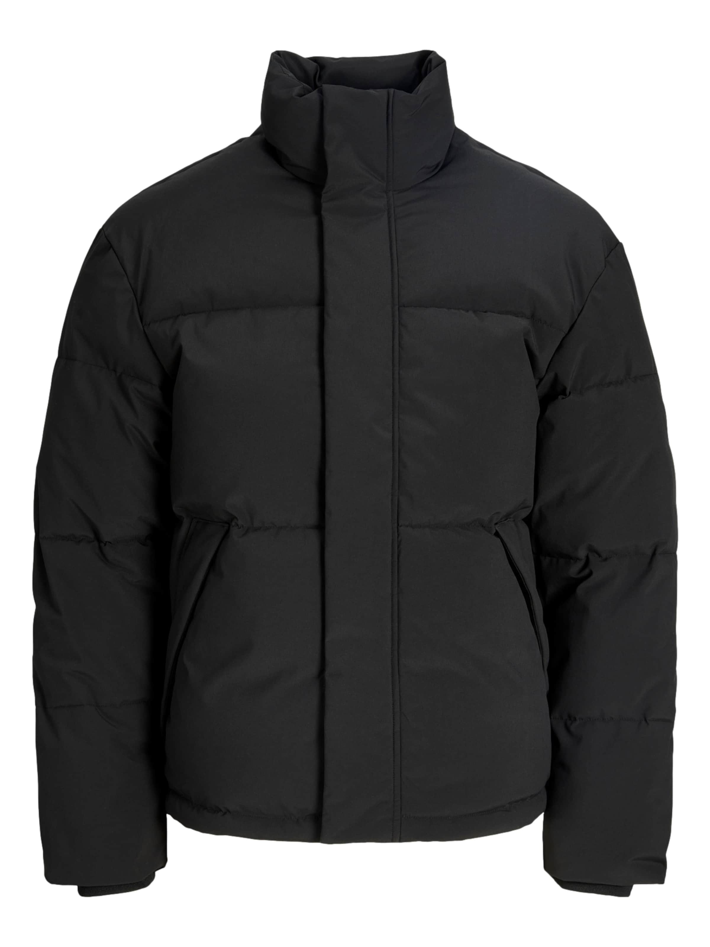 JACK & JONES Zimní bunda 'JJESoho' – černá: přední strana