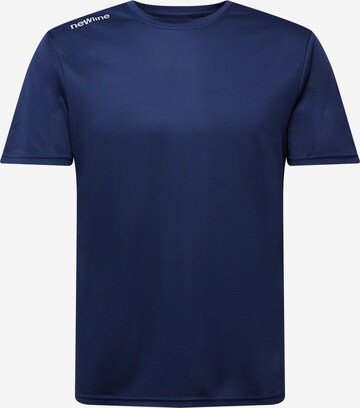 Newline - Camiseta en azul: frente