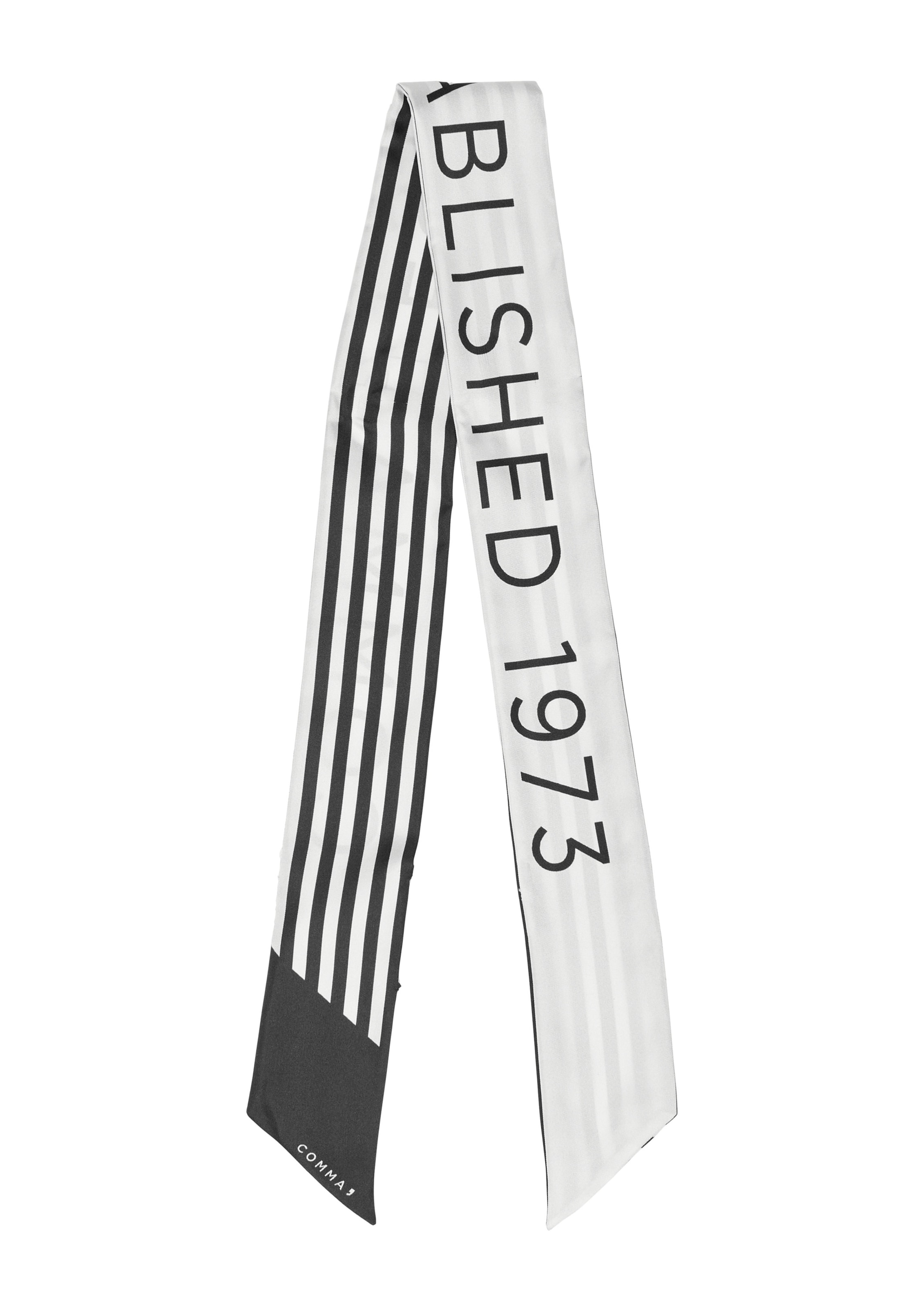 COMMA Sjaal in Wit: voorkant