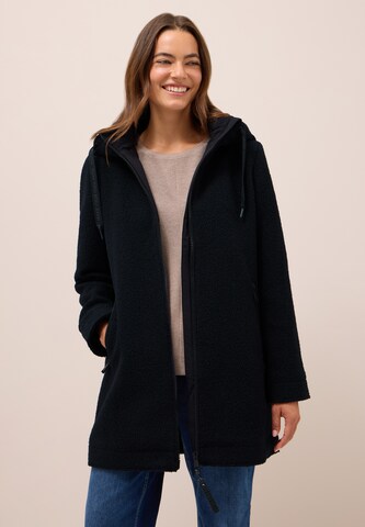 CECIL Between-Seasons Coat in Blue: front