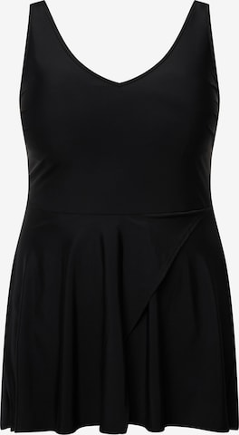 Studio Untold Swimsuit Dress in Black: front