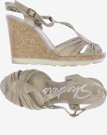 SKECHERS Sandals & High-Heeled Sandals in 38 in Gold: front