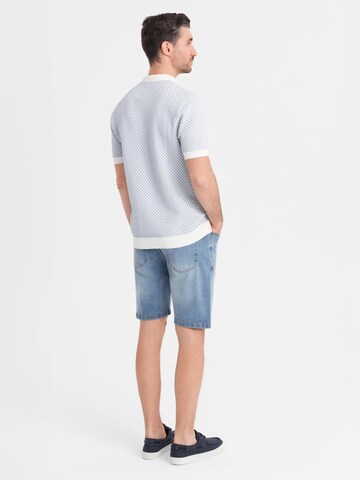 Ombre Regular Jeans in Blauw