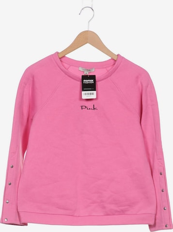 COMMA Sweatshirt & Zip-Up Hoodie in S in Pink: front