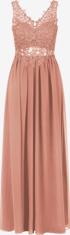 APART Evening Dress in Pink: front