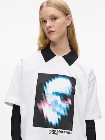 KARL LAGERFELD JEANS - Camiseta en blanco